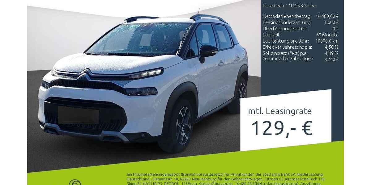Citroen C3 Aircross 17.268 km 15.130 &euro; Borken 46325