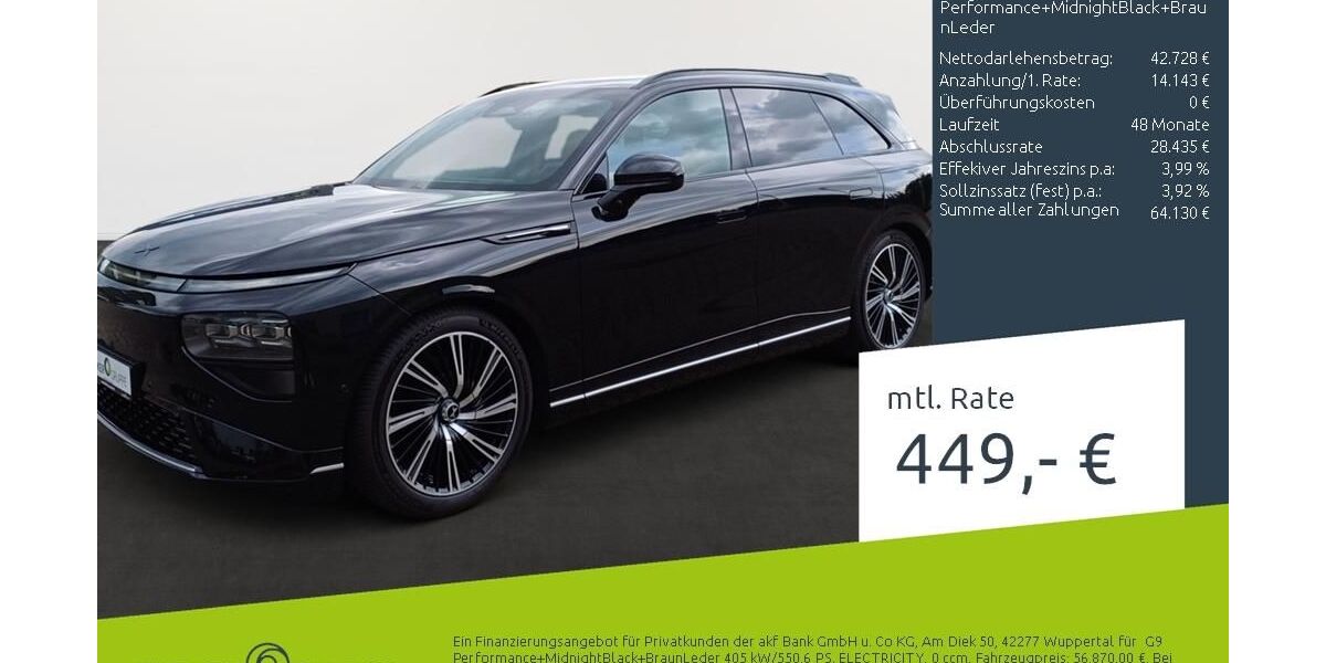 XPeng G9 19.990 km 56.878 &euro; Bocholt 46395