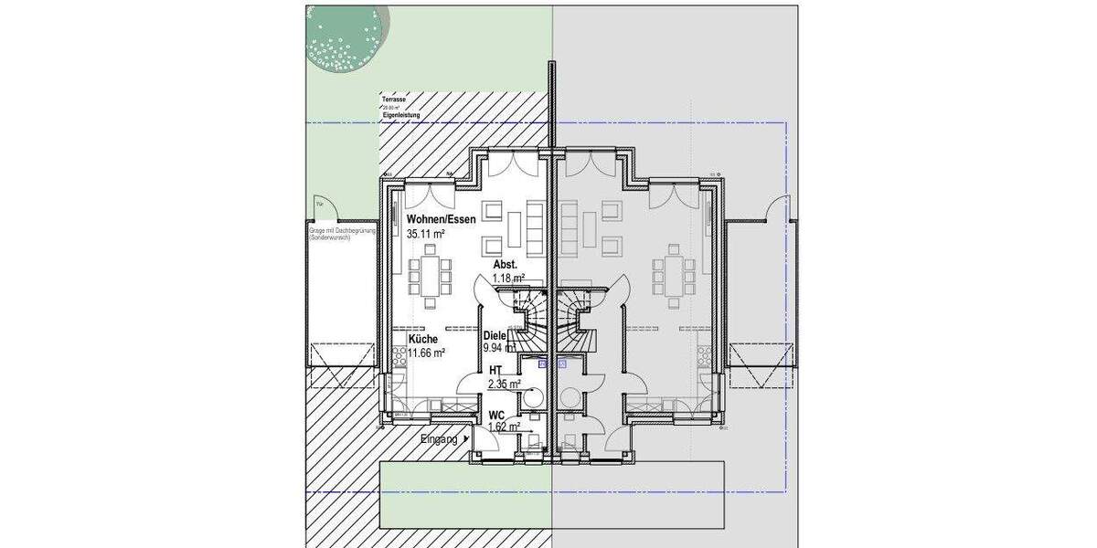 Doppelhaushälfte Hamminkeln - 4 Zimmer, 120 m&sup2;, 449.500&euro; | Angebot:25770627