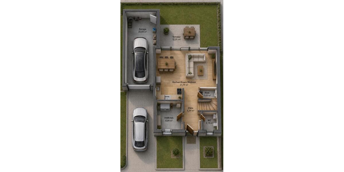 Doppelhaushälfte Südlohn - 4 Zimmer, 113 m&sup2;, 1.390&euro; | Angebot:26587159