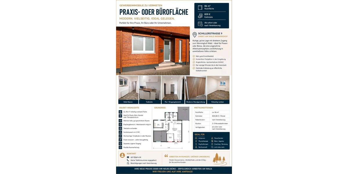 Gewerbeobjekt Stadtlohn - 820&euro; | Angebot:26340596