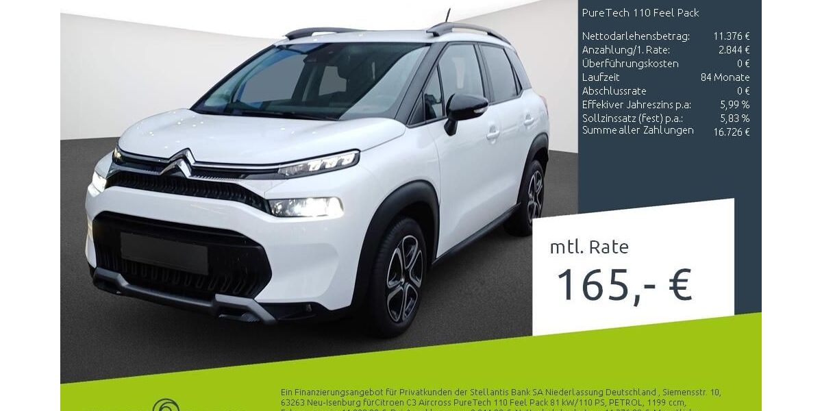 Citroen C3 Aircross 17.563 km 14.220 &euro; Borken 46325
