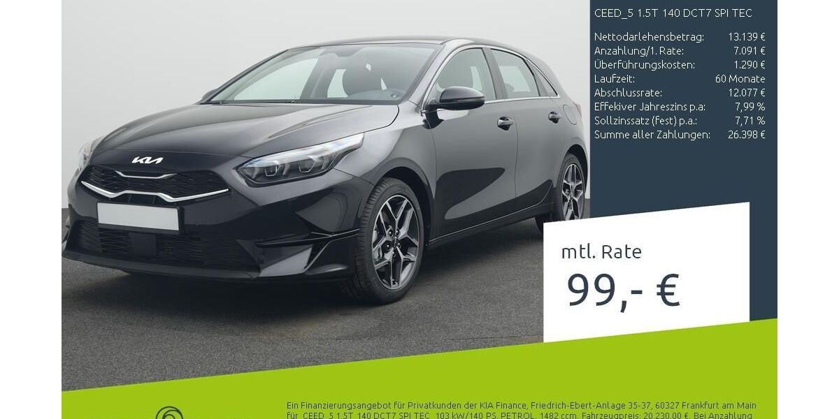 Kia ceed / Ceed 20.900 km 19.777 &euro; Borken 46325