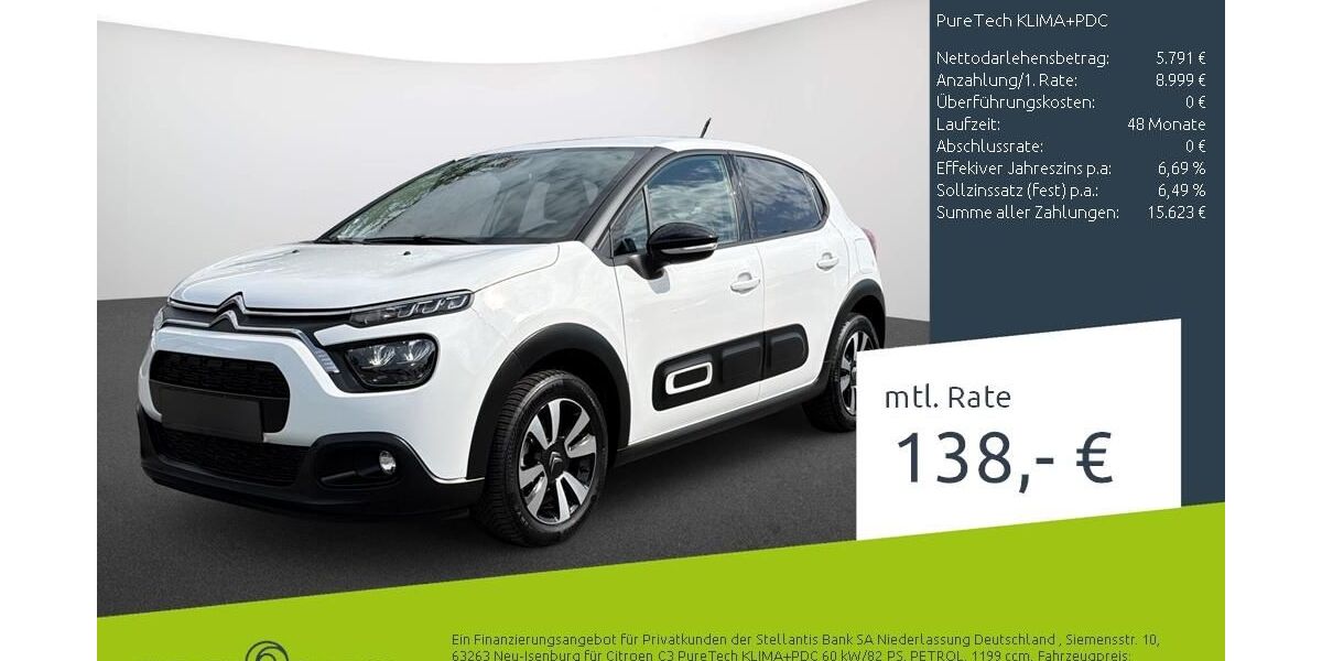 Citroen C3 36.315 km 13.880 &euro; Borken 46325