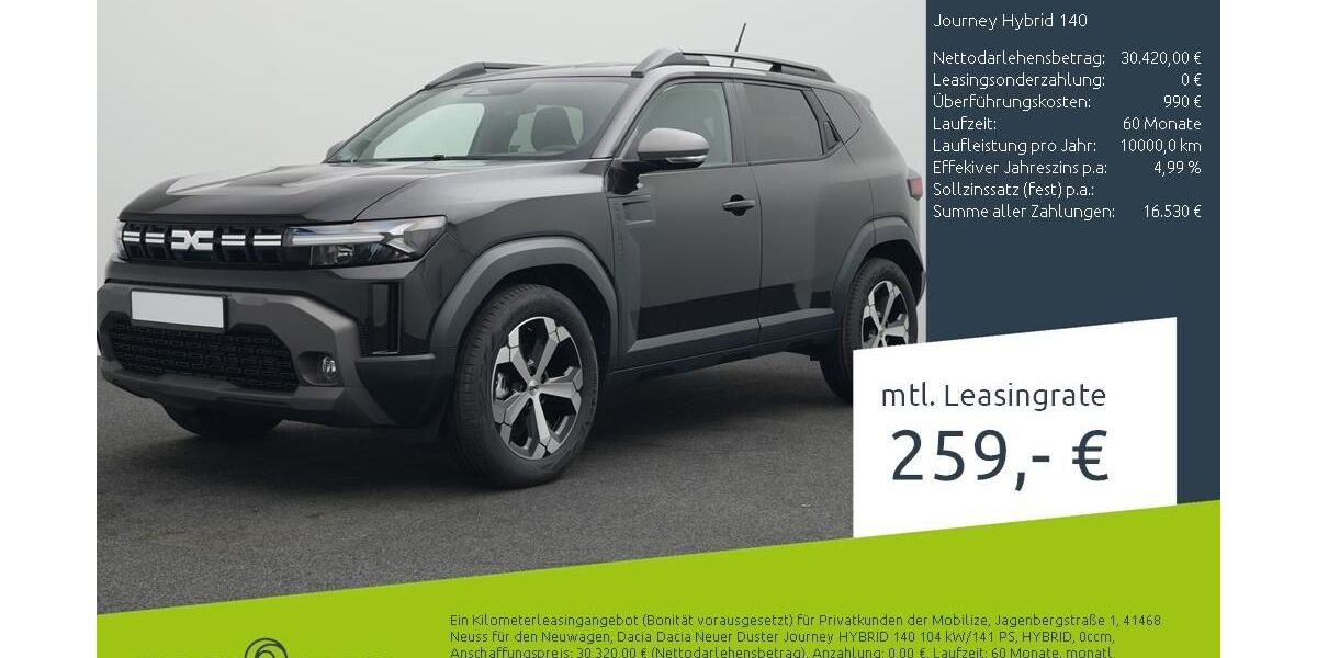 Dacia Duster 1.500 km 26.380 &euro; Borken 46325