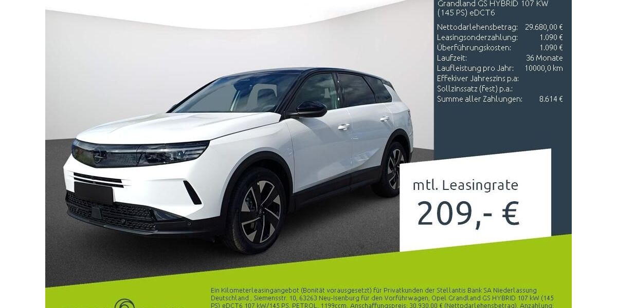 Opel Grandland (X) 5.000 km 29.680 &euro; Bocholt 46395