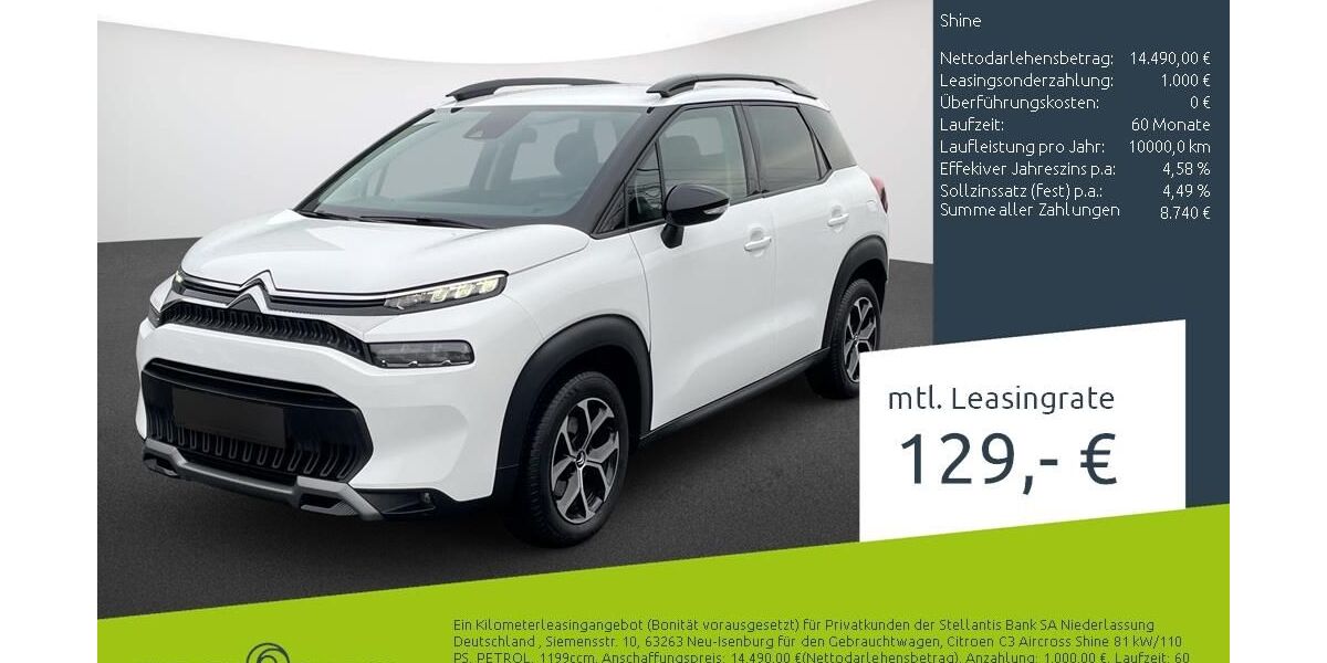Citroen C3 Aircross 21.047 km 15.080 &euro; Borken 46325