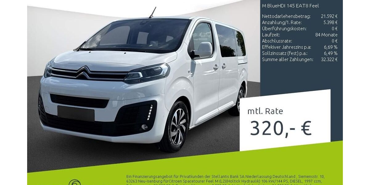 Citroen SpaceTourer 68.130 km 26.789 &euro; Bocholt 46395