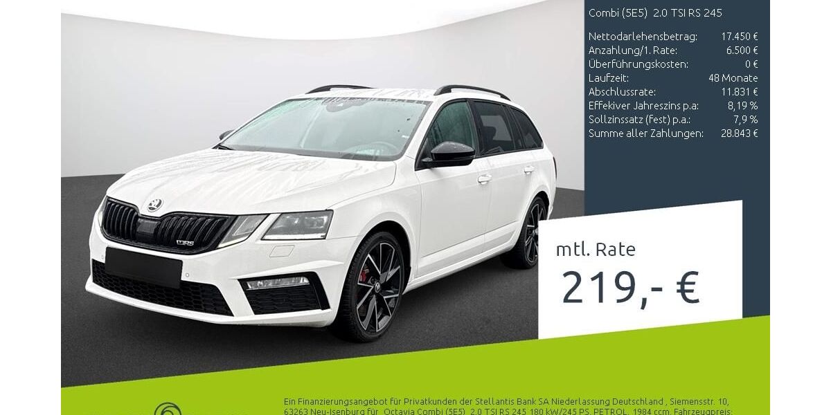 Skoda Octavia 74.301 km 22.980 &euro; Bocholt 46395