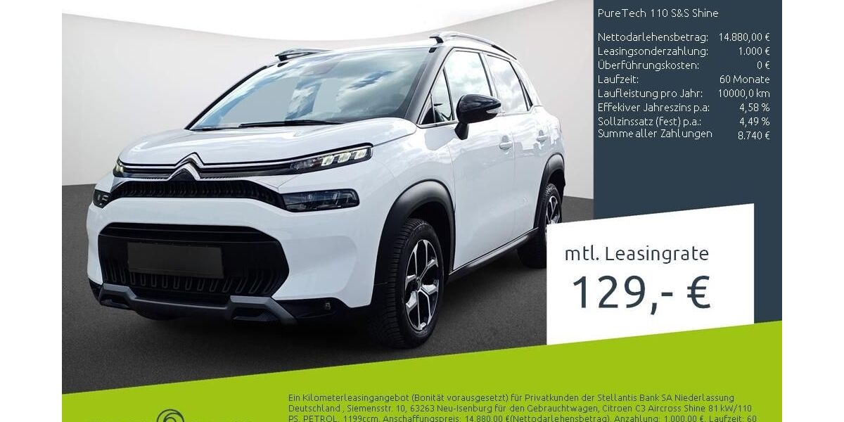 Citroen C3 Aircross 14.282 km 15.554 &euro; Borken 46325