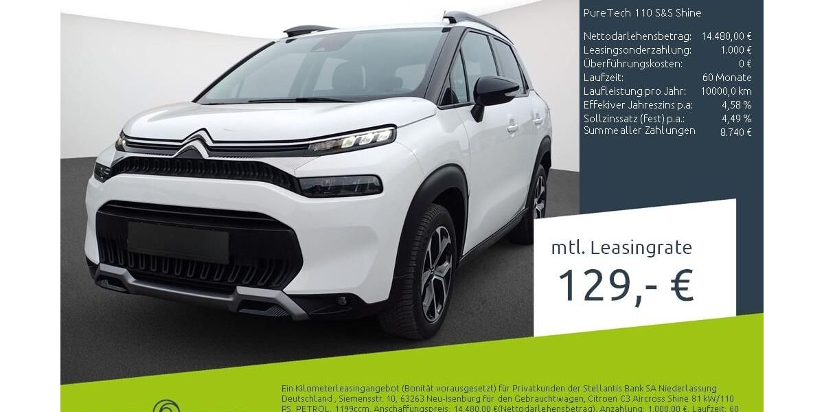 Citroen C3 Aircross 21.840 km 14.980 &euro; Borken 46325