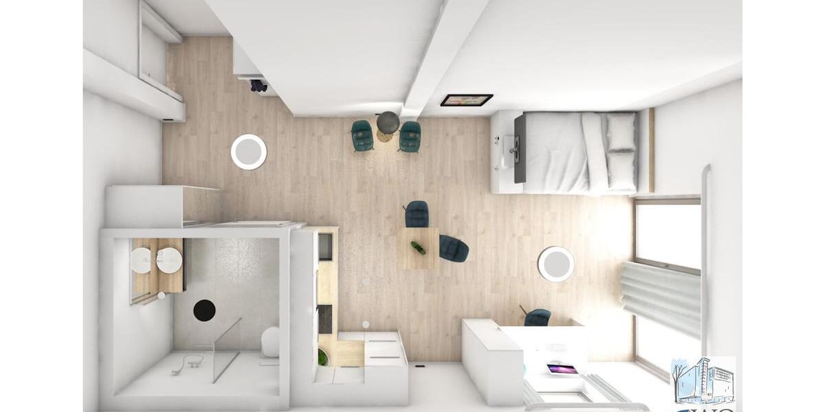 Etagenwohnung Bocholt - 1 Zimmer, 38 m&sup2;, 767&euro; | Angebot:24662313