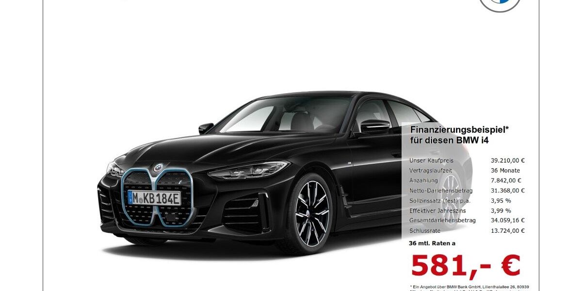 BMW i4 48.665 km 39.210 &euro; Borken 46325