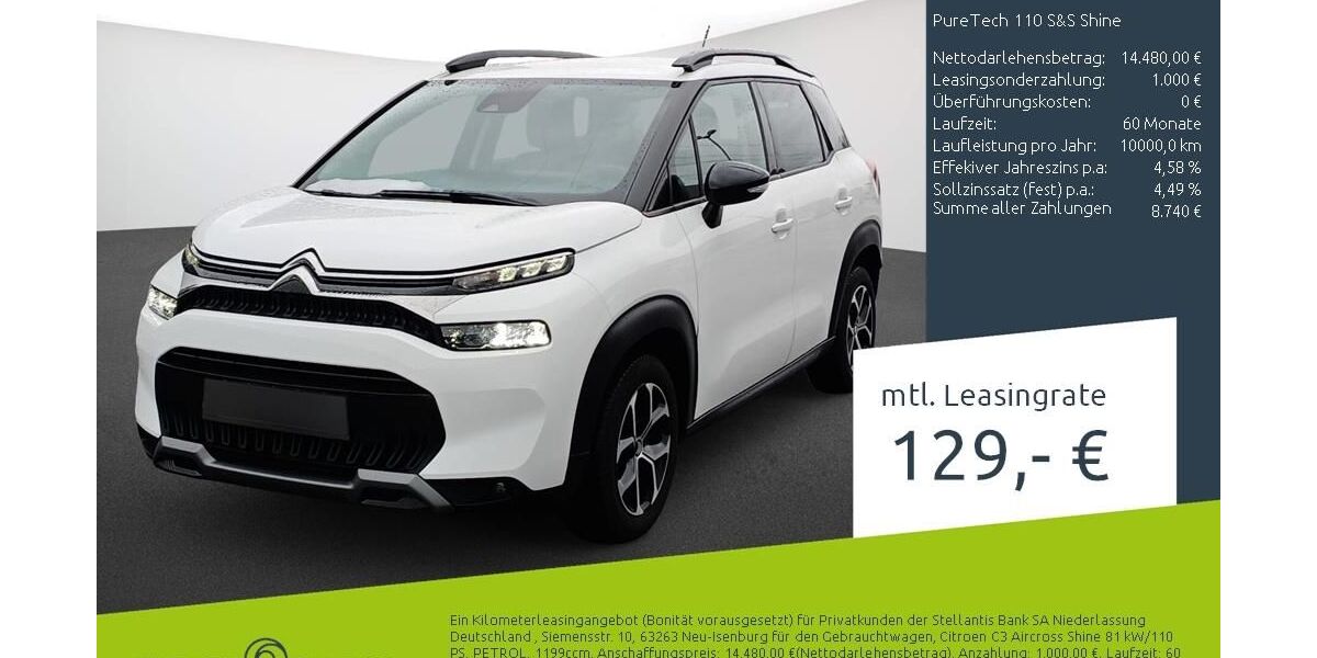 Citroen C3 Aircross 22.131 km 15.239 &euro; Borken 46325