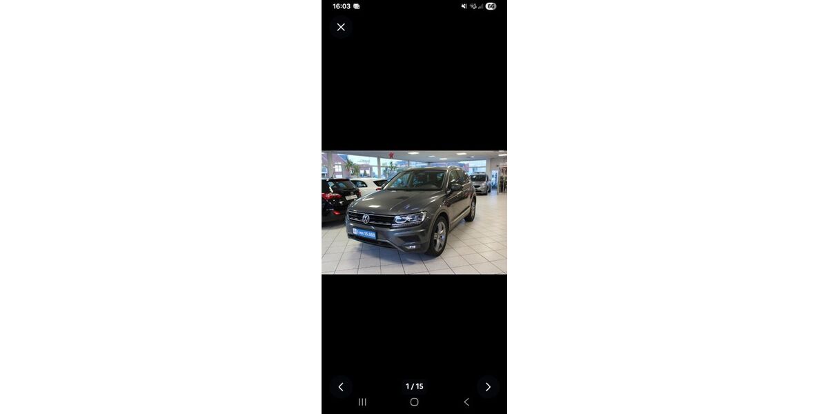 VW Tiguan 161.000 km 18.750 &euro; Vreden 48691